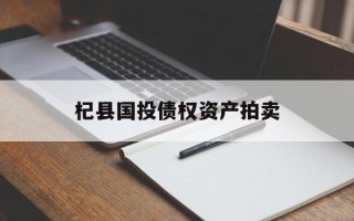 杞县国投债权资产拍卖