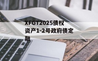 XFGT2025债权资产1-2号政府债定融