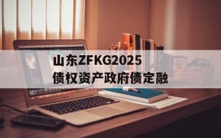 山东ZFKG2025债权资产政府债定融