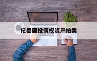 杞县国投债权资产拍卖