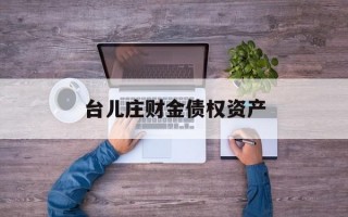 台儿庄财金债权资产