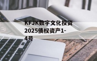 KFJK数字文化投资2025债权资产1-4号