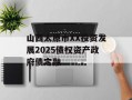 山西太原市XX投资发展2025债权资产政府债定融