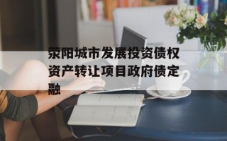 荥阳城市发展投资债权资产转让项目政府债定融