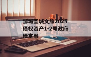 邹城圣城文旅2025债权资产1-2号政府债定融