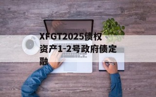 XFGT2025债权资产1-2号政府债定融