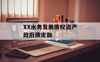 XX水务发展债权资产政府债定融