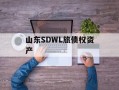 山东SDWL旅债权资产