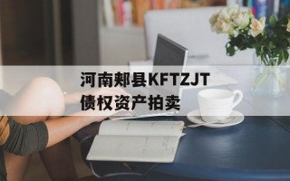 河南郏县KFTZJT债权资产拍卖