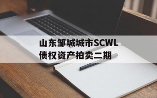 山东邹城城市SCWL债权资产拍卖二期