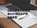 山西太原市XX投资发展2025债权资产政府债定融