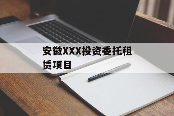 安徽XXX投资委托租赁项目-第1张图片-定融评测网