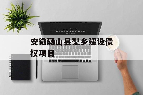 安徽砀山县梨乡建设债权项目-第1张图片-定融评测网