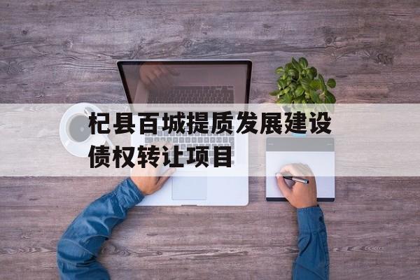 杞县百城提质发展建设债权转让项目-第1张图片-定融评测网