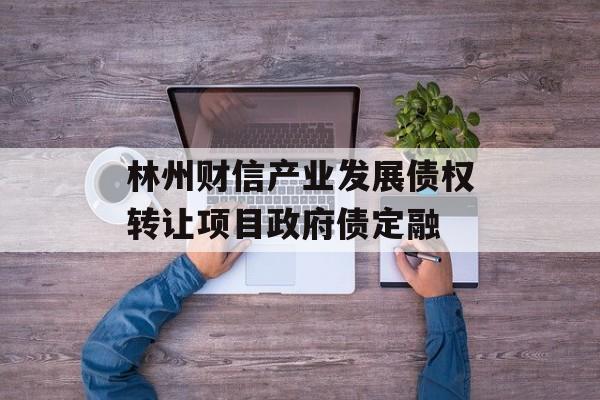 林州财信产业发展债权转让项目政府债定融-第1张图片-定融评测网