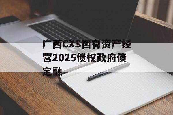 广西CXS国有资产经营2025债权政府债定融-第1张图片-定融评测网