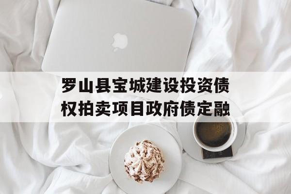 罗山县宝城建设投资债权拍卖项目政府债定融-第1张图片-定融评测网