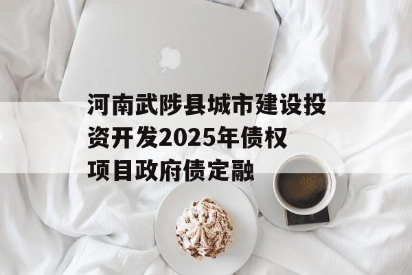 河南武陟县城市建设投资开发2025年债权项目政府债定融-第1张图片-定融评测网